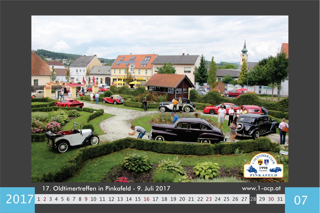 Oldtimerkalender 2017